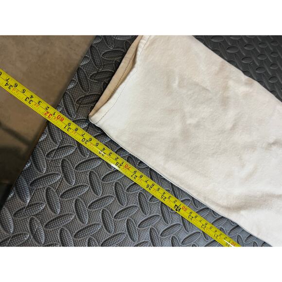 NEW Madewell‎ The Curvy '90s Straight Jean White Womens Size 32 Denim Pants - Picture 9 of 10